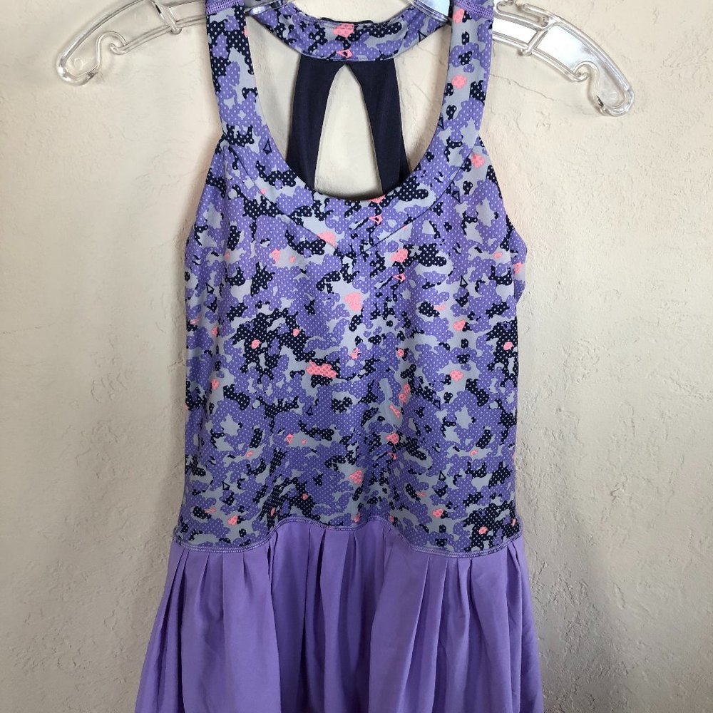 EUC Girls Ivivva Match Point tennis dress size 14